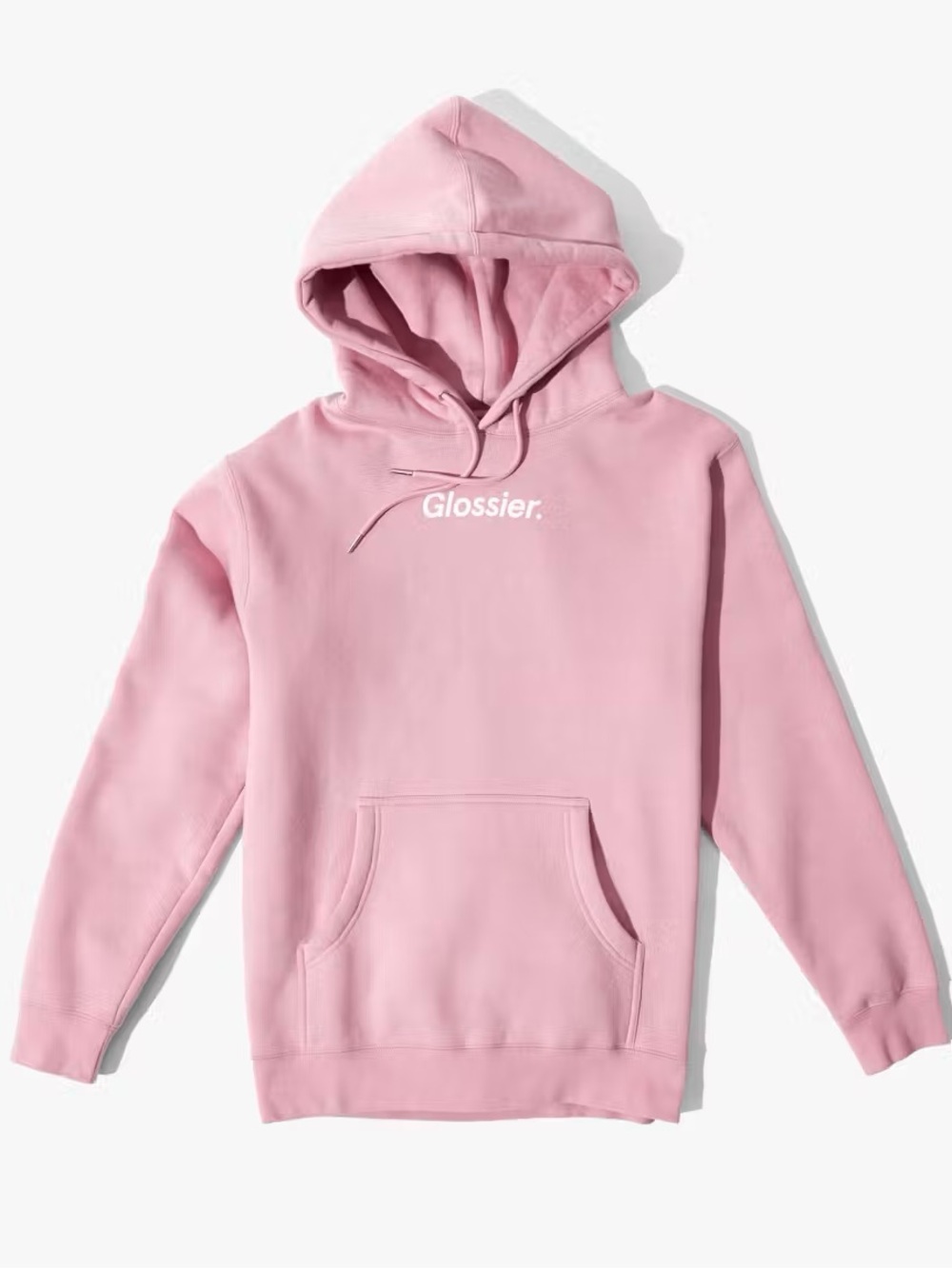 Glossier Original Pink Hoodie